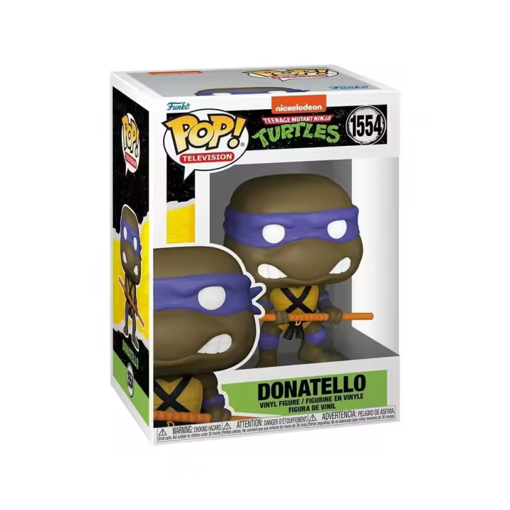 Funko Pop Television Tortugas Ninja Figura Donatello 78049 Juguetes - 1