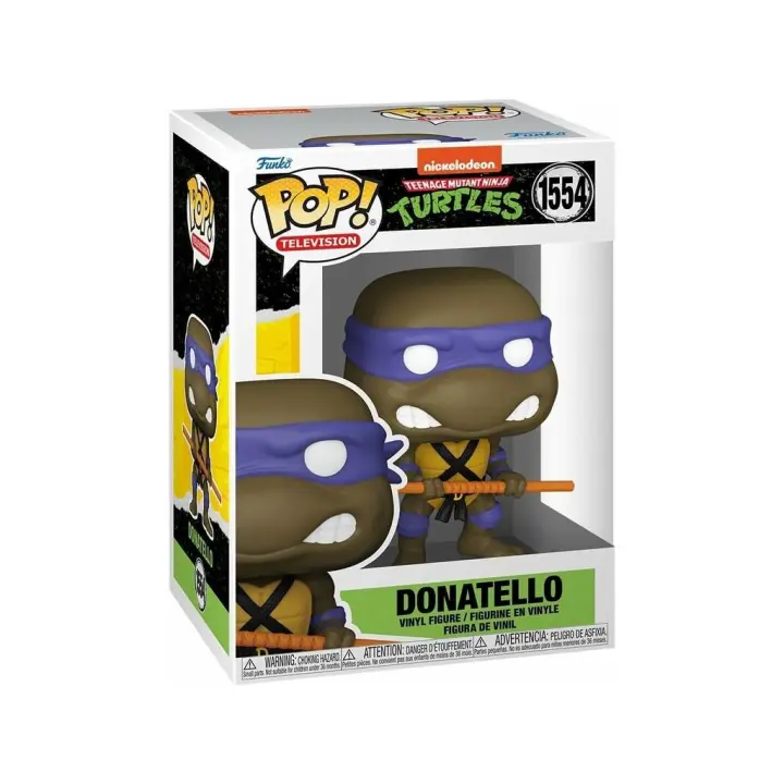 Funko Pop Television Tortugas Ninja Figura Donatello 78049 Juguetes - 1