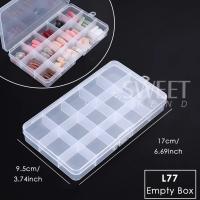Caja De Almacenamiento Para Uñas Postizas De Acrílico Transparente Caja Vacía De Alta Calidad Organizador De Manicura Para Uñas Postizas De Presión Artificial - details 12