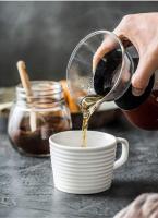 Pour Over Coffee Maker Glass Hand Drip Coffee Brewer Set Coffee Filter Jug with Permanent Filter (400ml) - details 4