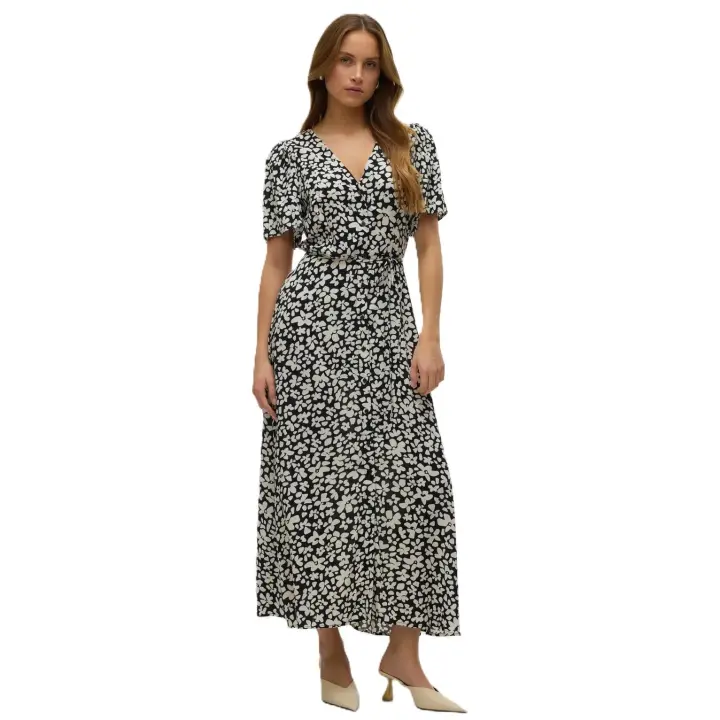 Vestido Largo Vero Moda 10330301 Black/Sussie - 1