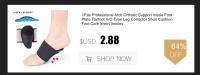 Insoles KOTLIKOFF Para Pies Planos Severos Soporte De Arco Ortopédico Insertos Para Zapatos De Tacón Alto Alivio De Fascitis Plantar Adecuado Para Hombres Y Mujeres - details 60