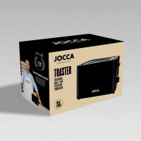 Tostador de pan Jocca para 2 rebanadas con 700W de potencia, 7 niveles de tostado, función cancelar, expulsión y apagado automático y bandeja recoge migas extraíble. Diseño compacto con compartimento para cable. - details 2