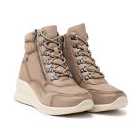 HISPAFLEX 2424BE Botines casual  mujer 33851 24I BOTIN CORDON Y CREMALLERA BEIGE - details 0