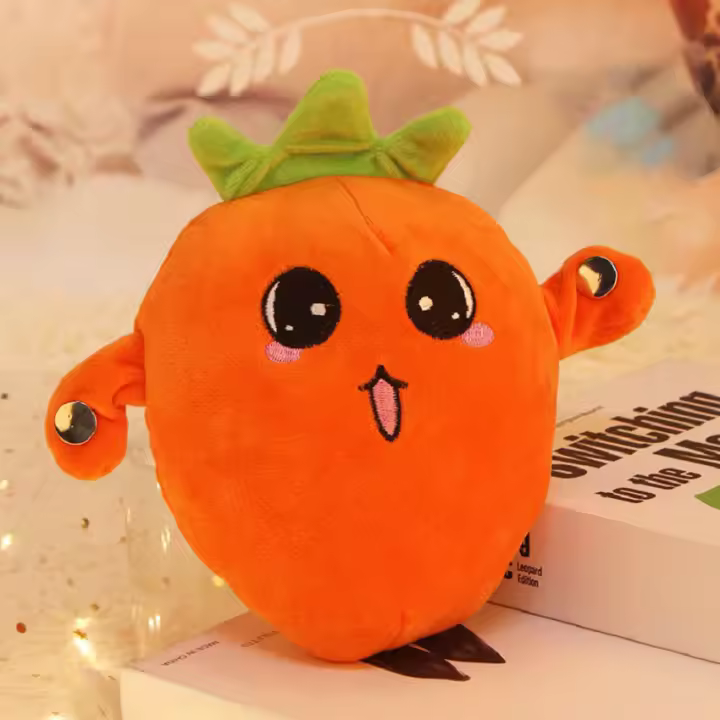 Muñeco De Peluche Creativo Con Inducción De Fruta Banana Juguete Musical Rítmico Interactivo Para Padres E Hijos Cultiva La Capacidad De Percepción Musical - 1