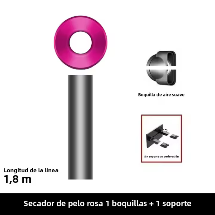 Secador De Pelo Profesional Con Tecnología De Iones Ligero 5 En 1 Herramienta De Estilo Para Fáciles Secados Con Air Caliente/cold - 1