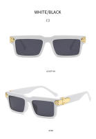 Gafas De Sol Retro Rectangular Vintage Para Mujer Y Hombre Marca Nueva Moda 2025 Protección UV Lentes Cuadrados Para Pesca Y Exteriores - details 13