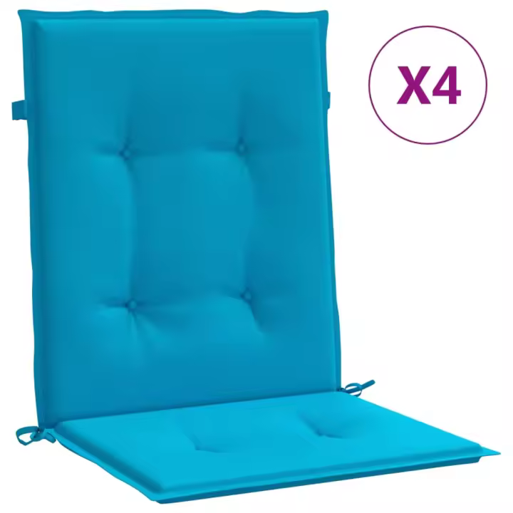 Lona Bajo 4 UDS Oxford Azul Silla Jardín - 1