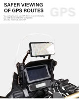 Soporte De Teléfono Móvil Y Cargador USB Para Honda Africa Twin CRF 1100L Adventure Sports Placa De Navegación Adaptador De Bracket De Aluminio - details 3