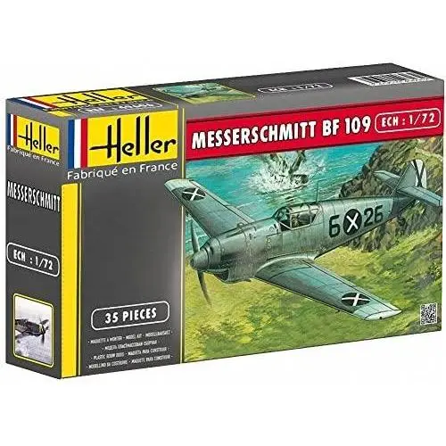 Heller 80236 - Maqueta avión militar Messerschmitt BF 109. Escala 1/72 - 1