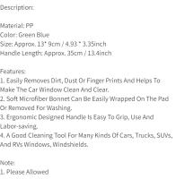 Cepillo De Limpieza Para Parabrisas De Coche Herramienta De Limpieza Y Desenfogado Para Ventanas Frontales Sin Marcas Ni Daños - details 9