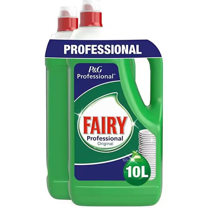 Fairy Professional Original - Lavavajillas a mano Garrafa de 5Litros (2 Garrafas por paquete) - 1