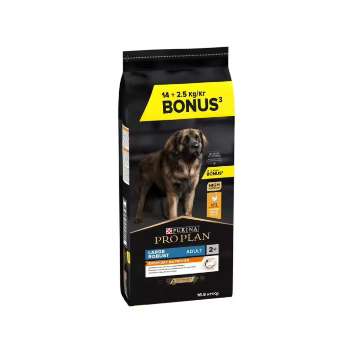 Purina Pro Plan Dog Adult Robust Large Breed Balance Pollo 14Kg + 2'5Kg Extra Comida Para Perros - 1