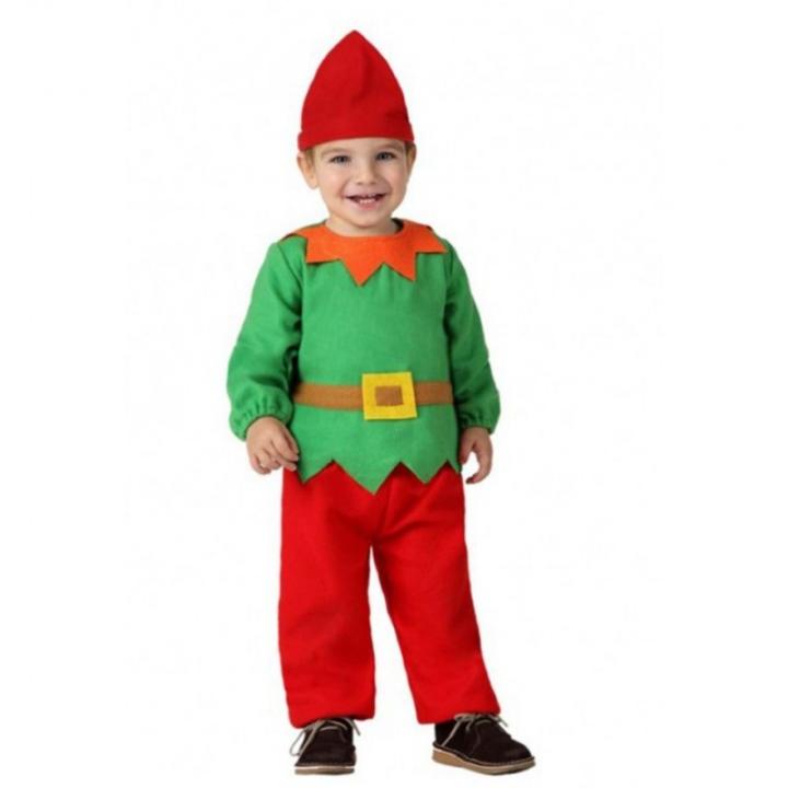 Disfraz de Duende/Enanito 0-6 meses Atosa