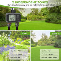 Timer De Riego Automático Para Jardín Con 1/2/3 Salidas Sistema De Rociado Para Grifo Y Tubo Programador De Horario Para Exterior - details 16