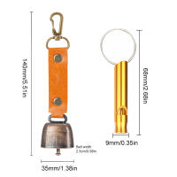 Juego De Campana De Oso Con Silbato Silenciador Magnético Para Camping Al Aire Libre Senderismo Escalada Equipo De Emergencia - details 9
