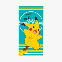 Toalla de playa y piscina Pokémon Pikachu 70x140 cm | Diseño oficial, suave, absorbente y secado rápido | Toalla infantil para verano, fans de Pokémon - details 0
