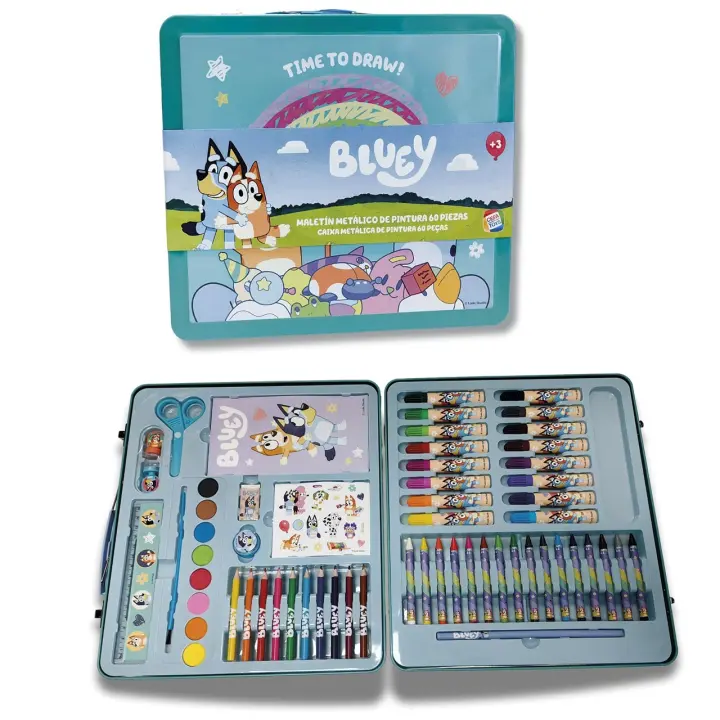 Maletín metálico de pinturas Bluey 21911 BLUEY CEFA - 1