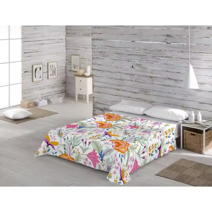 JUEGO DE SÁBANAS 100% ALGODÓN SELENA ICEHOME FABRICADO EN ESPAÑA - 1