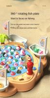 Juguete De Pesca Eléctrico Para Niños Con Música Y Tablero Interactivo Juego De Habilidades Motoras Finas Regalo Para Niños Juguetes Interactivos Para Padres E Hijos - details 5