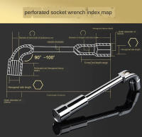 Juego De Herramientas De Llave De Pared L Hexagonal Multifuncional Para Reparación De Coches Herramienta Manual De Acero Cr-V Doble Fin De OLOEY - details 5