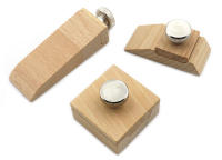 Mini Bloque De Pulido De Cuero Y Madera Con Hojas De Papel De Herramienta De Pulido Para Borde De Cuero Y Finishing - details 2