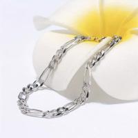 Pulsera FINA de Oro de 18K para hombre y Mujer, brazalete bonito y Noble, abalorio de moda, Cadena de 8mm Y 20cm, joyería, Gift De Fiesta de Boda - details 3