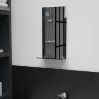 vidaXL Espejo de Pared con Estante de Vidrio Templado de Maquillaje Dimensiones 20 x 40 cm,  30 x 50 cm,  40 x 40 cm y mas - details 0