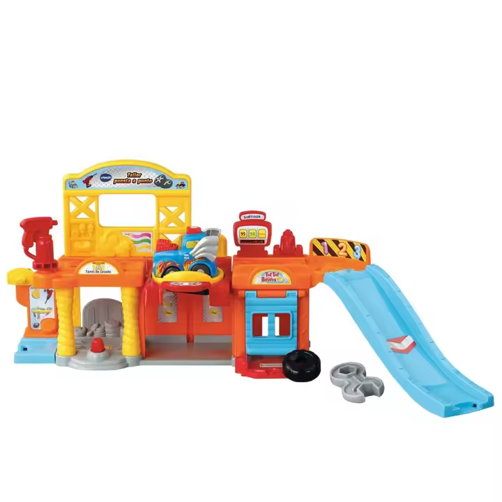 Vtech Taller Puesta A Punto Tut Tut Bólidos Playset Interactivo Versión Española - 1