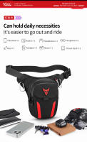 Bolsa De Pierna Para Motocicleta Impermeable Con Luz LED Bolsa De Cintura Para Motocicleta Y Bicicleta Deporte Al Aire Libre Bolsa Transversal Para Móvil - details 13