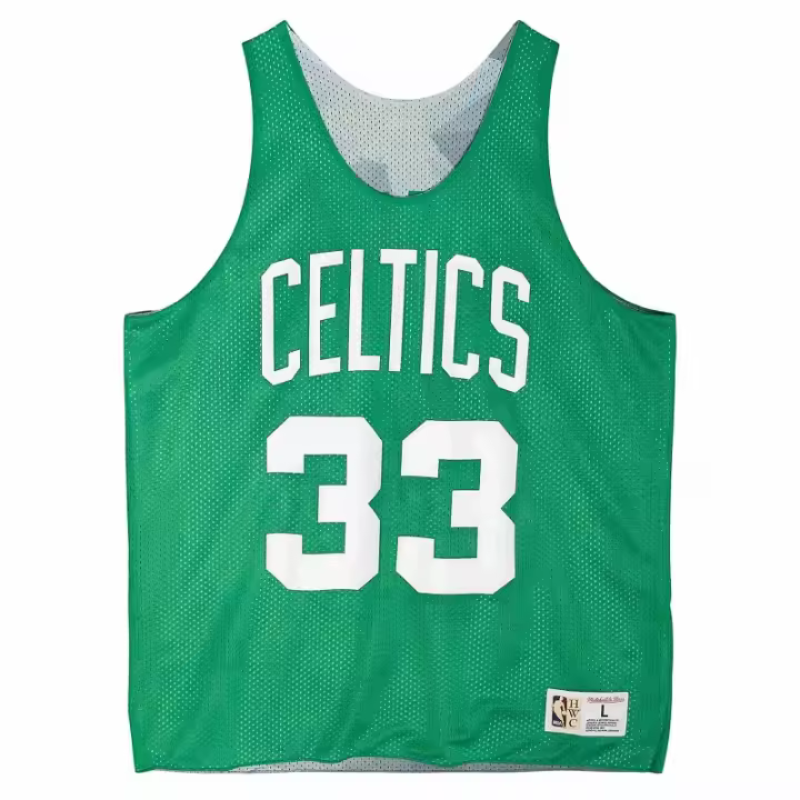 CAMISETA LARRY BIRD REVERSIBLE BOSTON CELTICS MESH TANK - 1