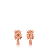 Pendientes de Oso de Plata esterlina S925, incrustaciones de Perlas de cuarzo de Ágata natural, pendientes de Diseño de Nicho de lujo Ligero - details 13