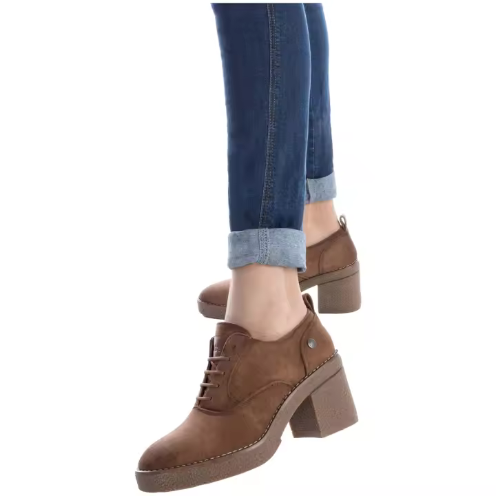 Zapato Tacon marca Refresh modelo 170993-02 para mujer en color camel - 1