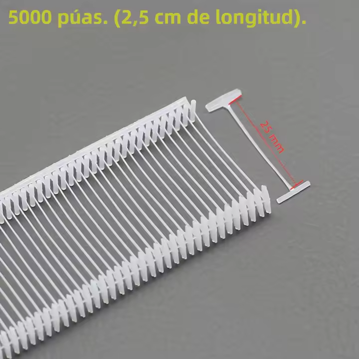 Kit De Etiquetas Para Ropa Con 1000 Barbas Y 5 Agujas Herramienta De Costura Y Artesanía Para Etiquetado De Prendas DIY - 1