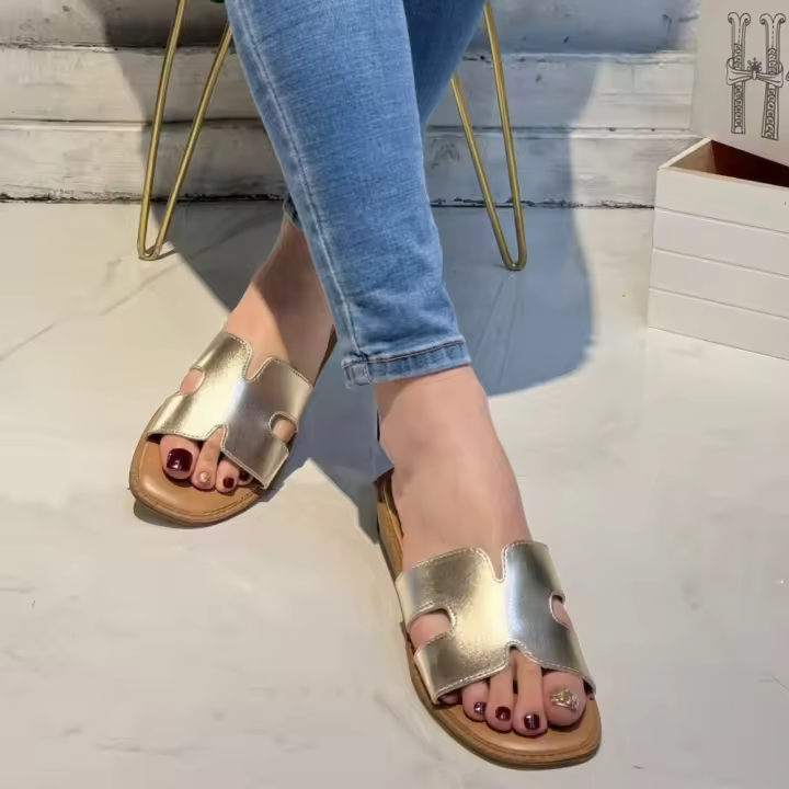 Eva Zorteon- Sandalias Destalonadas H  para Mujer,Marca CIAODEA. - 1