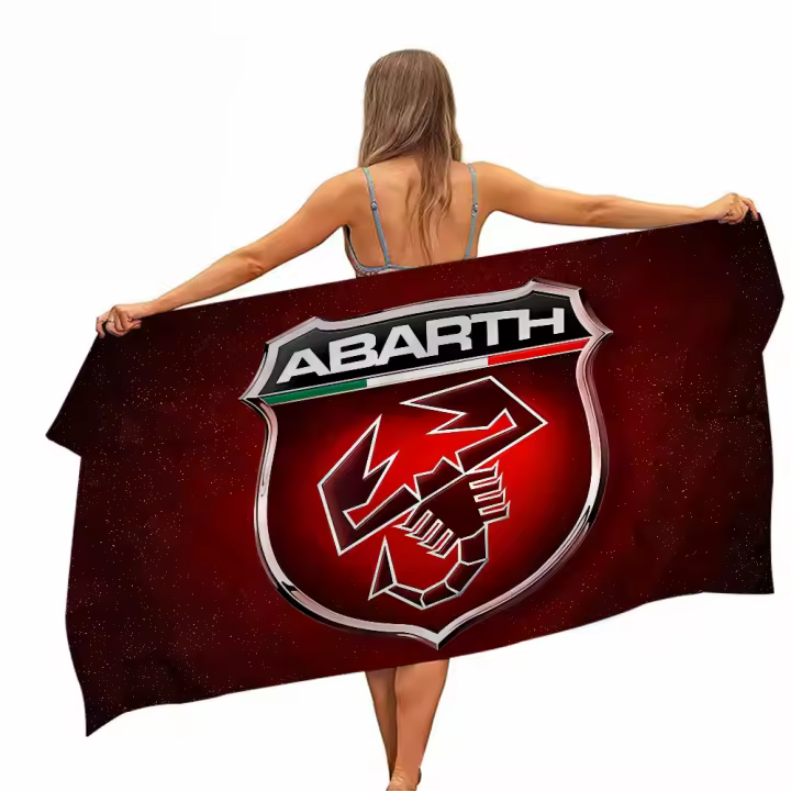 Toalla De Baño A-AbarthS-S Microfibra Impresión Playa Escalada Yoga Natación Absorbente Suave Toalla De Algodón Y Poliéster Tamaño 30x30 Cm 30x60 Cm 76x182 Cm 50x100 Cm - 1