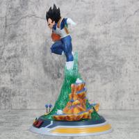 Figura De Colección Dragon Ball Z 25cm Super Saiyan Vegeta Anime PVC Luz Interiorizable Modelo Figura De Decoración Regalo - details 11