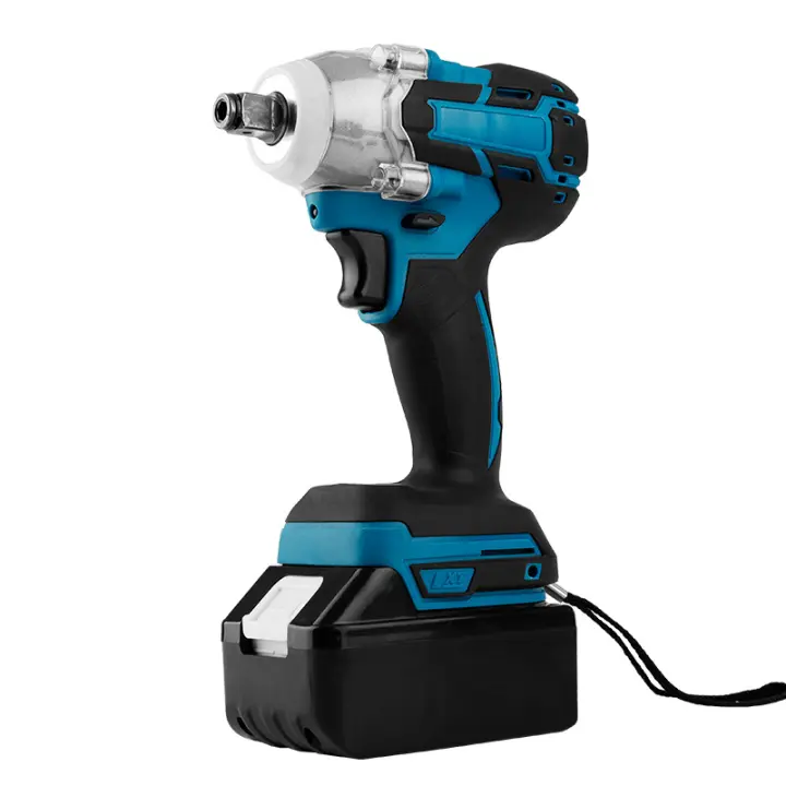 Llave de Impacto Inalámbrica Profesional - 500Nm de Torque, Batería Li-Ion1500AH - Ideal para Talleres Mecánicos y Reparación de Coches - 1