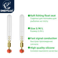 DNDYUJU 10pcs Soporte Para Flotador De Pesca De Silicona Cabeza De Cobre Giratoria De 360 Grados Antideslizante Accesorios Para Flotadores - details 0