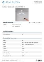Ventilador de Techo Led Herben 68W ø107 Cm; Modelo LM8095; Marca LEDME - details 0