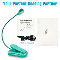 Lámpara de escritorio LED con protección ocular, lámpara de lectura creativa, lámpara de clip para dormitorio de estudiante, lámpara de escritorio pequeña para estudio, lámpara de clip para libro, lámpara de libro - details 5