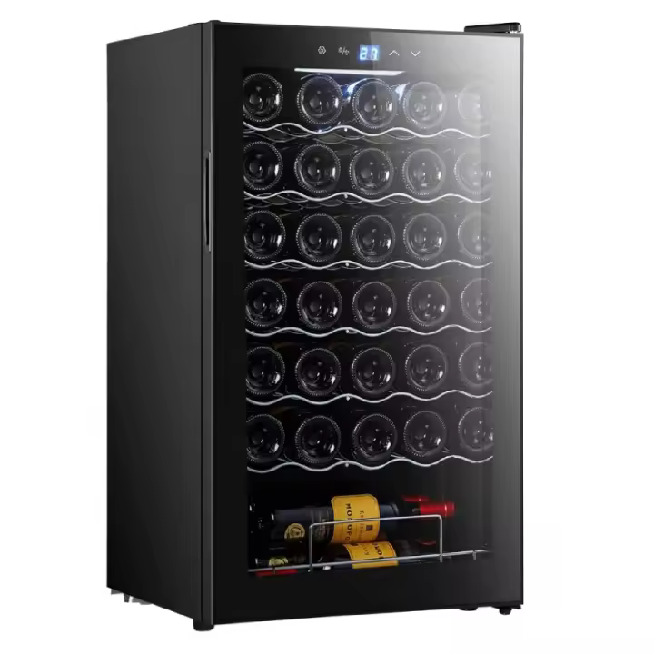 Cecotec Vinoteca Bolero GrandSommelier 34030 Black Compressor - 1