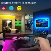 Tiras LED RGB Syn Music Para TV USB 5V Decoración De Habitación Y Dormitorio Fita Luminosa Para Luz Trasera De TV - details 0