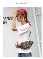 Nueva Bolso De Cintura Holográfica Para Mujer Y Niñas Bolsa De Viaje De Playa Con Lazo PU Casual Sin Estampado Tipo De Bolsa: Bolso De Cintura Unisex - details 11