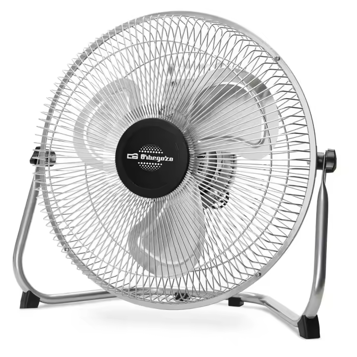 Orbegozo PW 1230 - Ventilador Industrial, 3 velocidades de ventilacion, Potencia 45 W, inox - 1