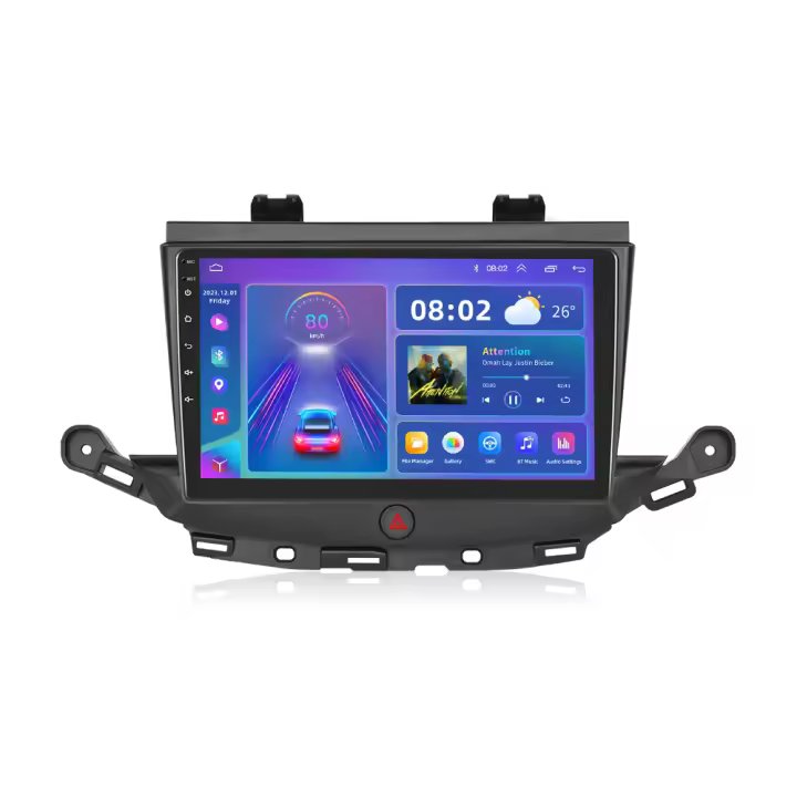 Podofo Radio de coche Android 2 Din para Ople Astra 2015-2019 Buick Verano 2016 Carplay 8+128GB AI Voice WIFI+4G DSP GPS Navegación Multimedia Reproductor de Video - 1