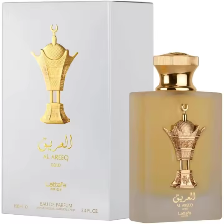 Lattafa Al Areeq Gold Eau de Parfum Unisex 100ml - Fragancia Duradera y Sofisticada para Hombres y Mujeres - 1