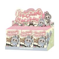 POP MART LABUBU Figura De Colección De Vinilo Macaron Serie Cara Blind Box Juguete De Peluche Colgante Para Juegos De Marina - details 0