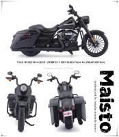 Modelo Estático De Motocicleta Maisto 1:12 Harley Davidson 2017 Road King Special Colectible Juguete Para Adultos Y Niños - details 1