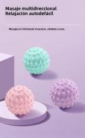 Bola De Masaje Duradera TPE Espinosa Para Punto Triger Deporte Fitness Alivio Del Dolor En Mano Y Pie Relieve De Fascitis Plantar 4.5cm - details 2